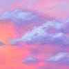 The Color of Sky Original landscape Painting by Andrew Gaia small close 1