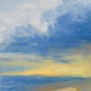 The Impermanence of Storms Landscape Painting Oil on Canvas Board by Andrew Gaia close up 1