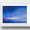Cool Sky Reflections Original Landscape Oil Painting by Andrew Gaia in frame