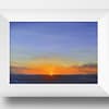 Subtle Skies Oil Landscape Painting Large by Andrew Gaia in frame