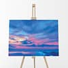 The Shore Original Oil Painting by Andrew Gaia Easel