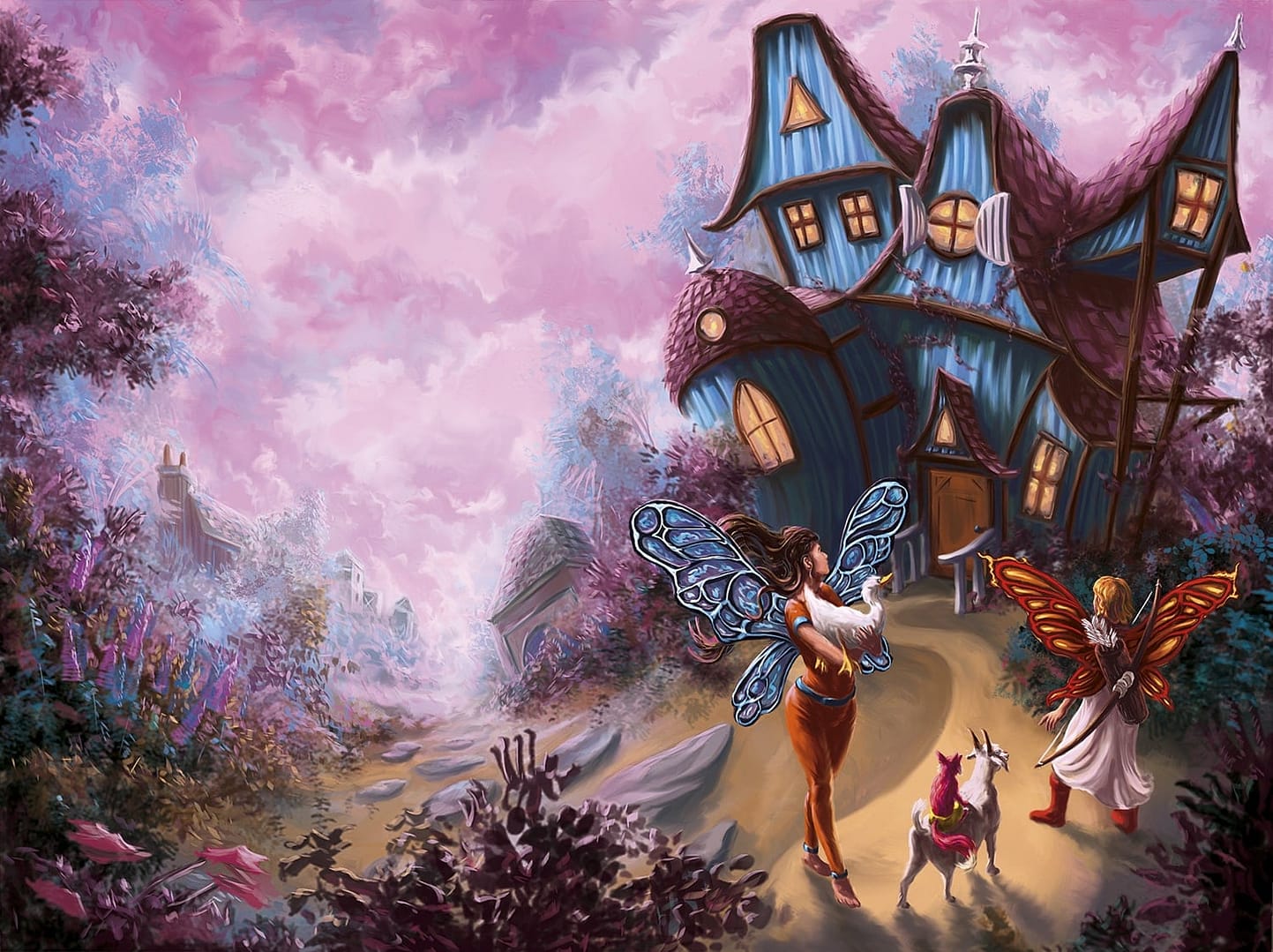 Middle Grade Fantasy Fairy Girls Book Cover 1 min